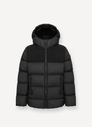 3436-BOYS DOWN JACKET-Black