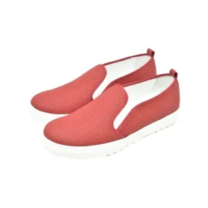 875 - Red Sahara Leather Sneaker for Girl by London Kids