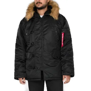 Alpha Industries N3B Hooded Parka Black