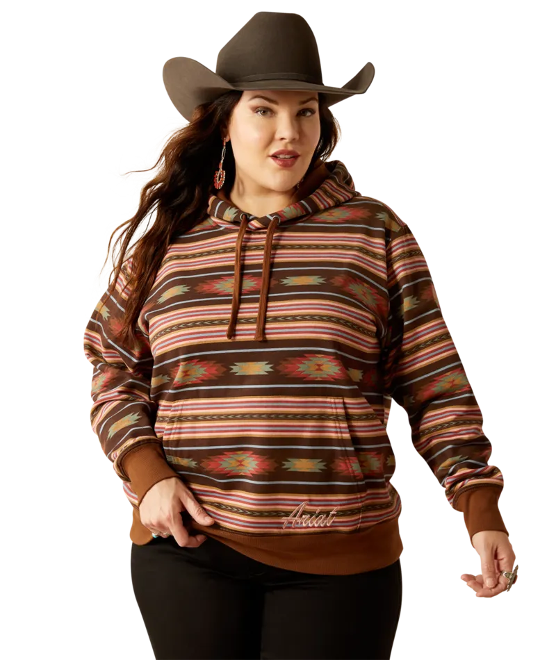 Ariat Women's Soft Silt Serape Skyline Hoodie