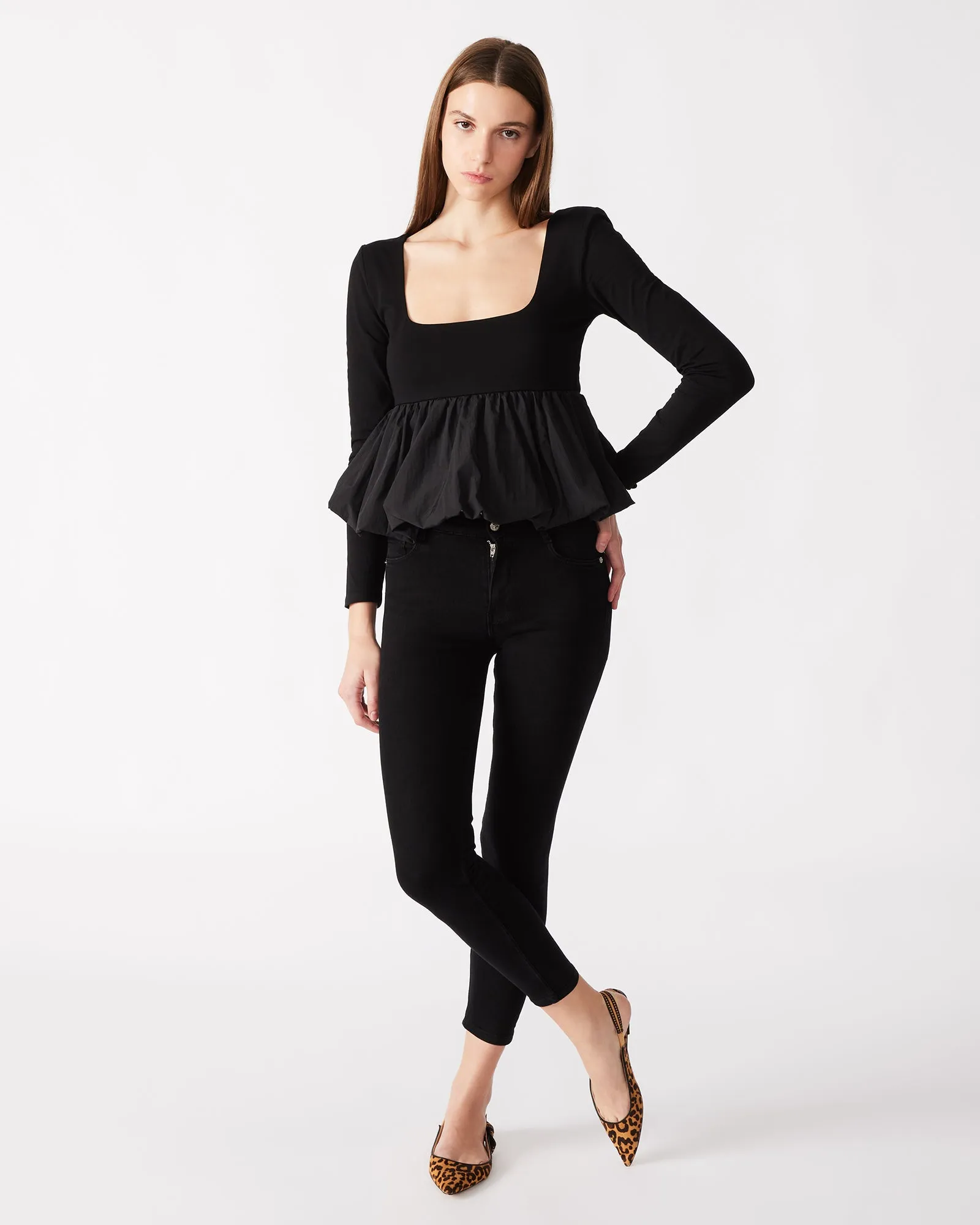 AVIELLE TOP BLACK