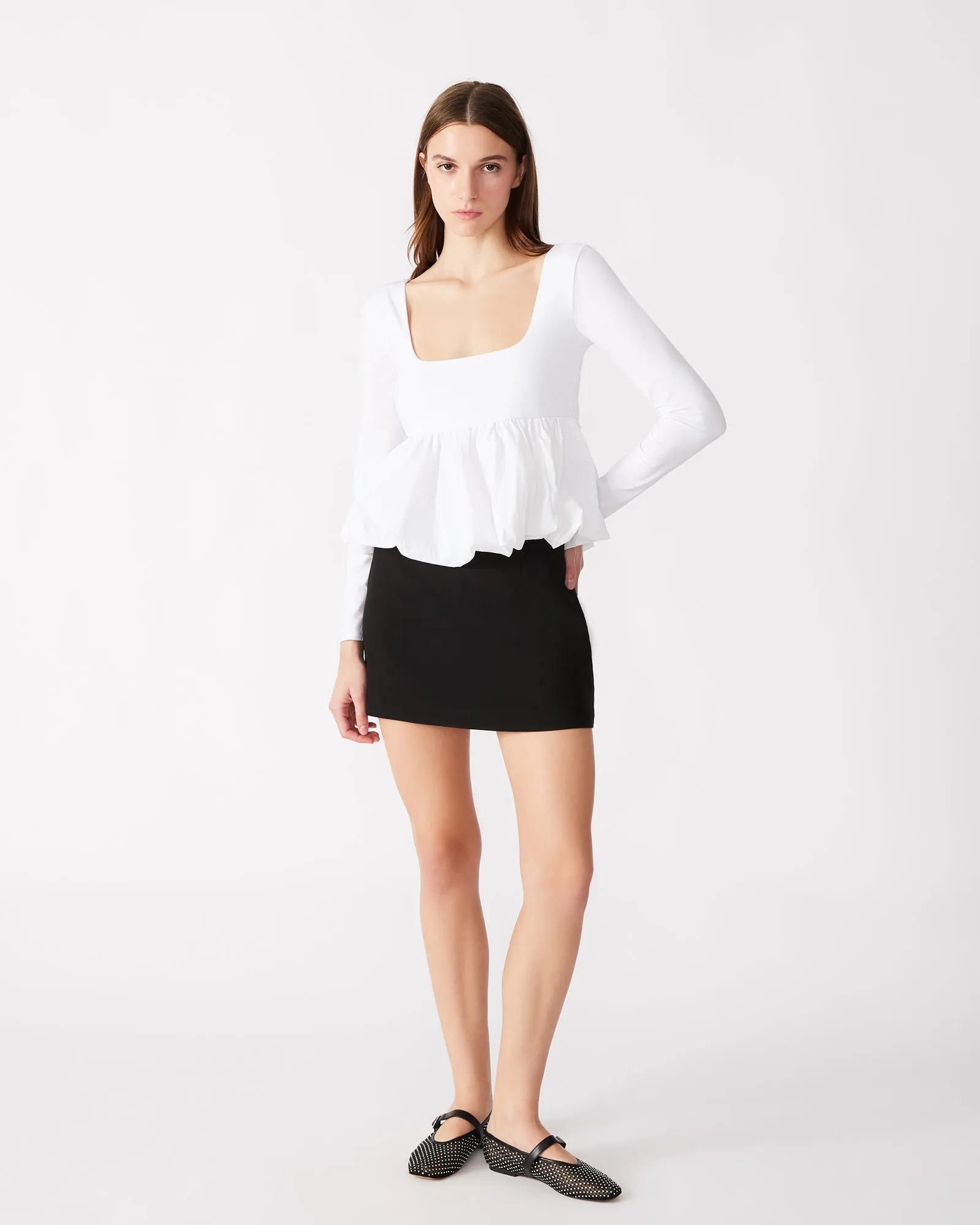 AVIELLE TOP WHITE