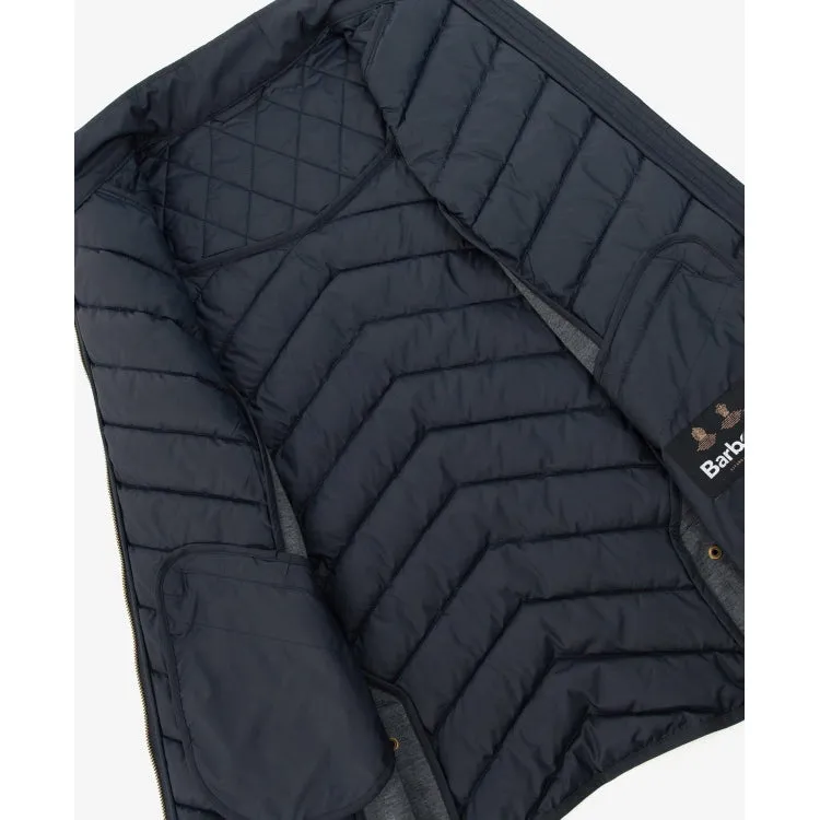 Barbour Ladies Stretch Cavalry Quilt Gilet - Dark Navy/Dark Navy Marl