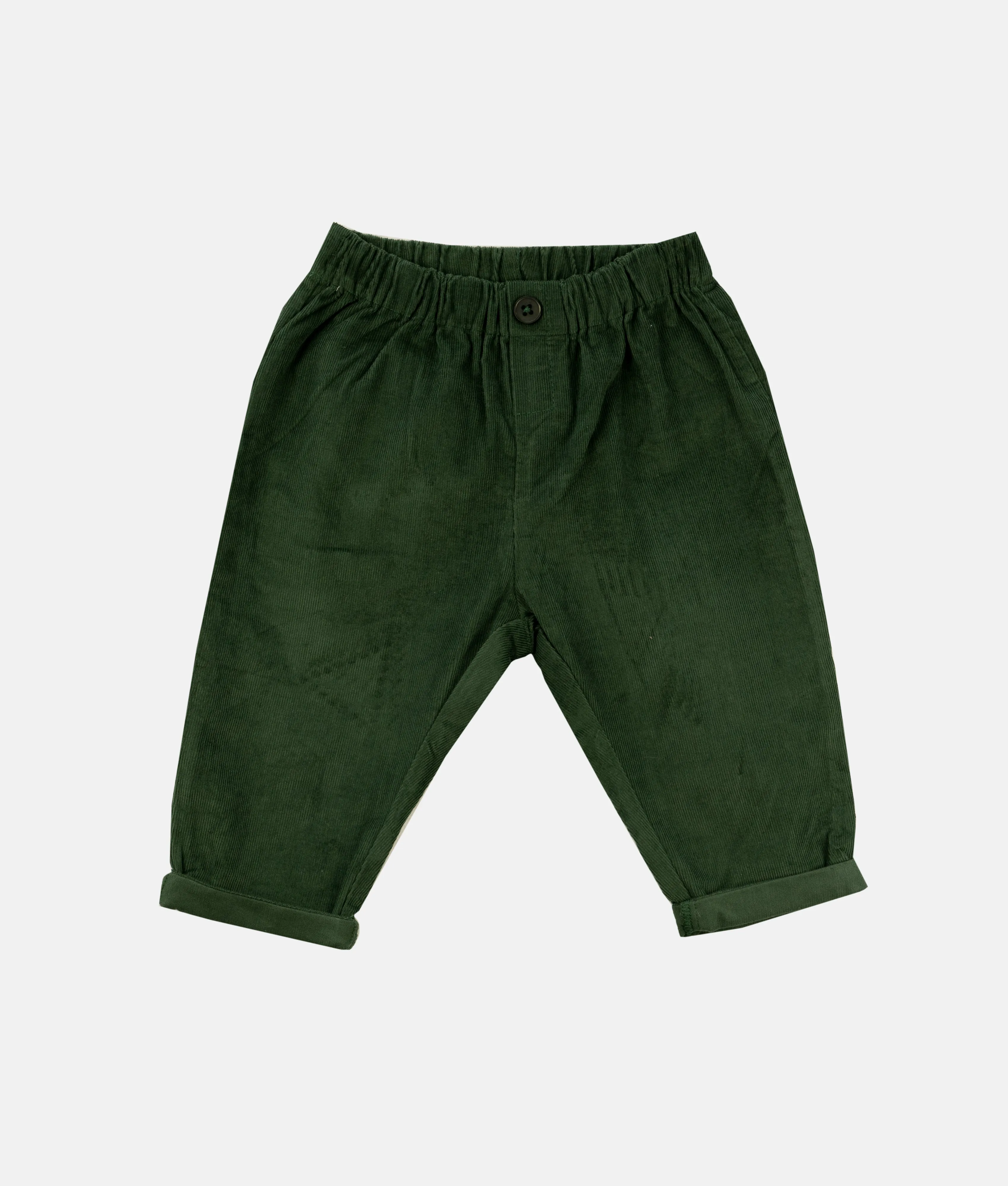 Boys Casual Shirt & Trousers Set -  Green