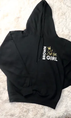 Brown Skin Girl Hoodie - Kids Sizes