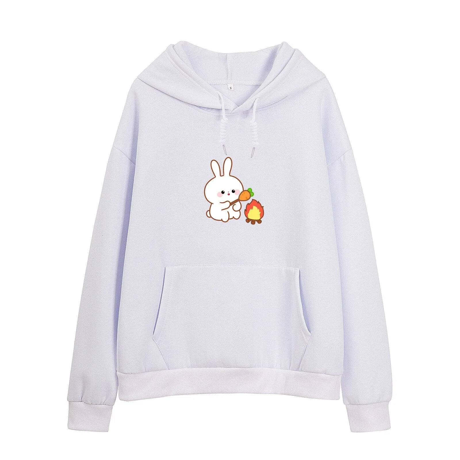 Camping Bun Bun the Bunny Soft Hoodie