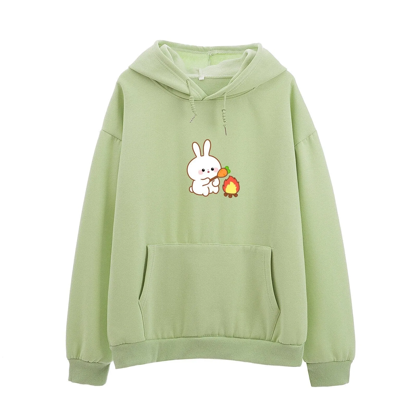 Camping Bun Bun the Bunny Soft Hoodie