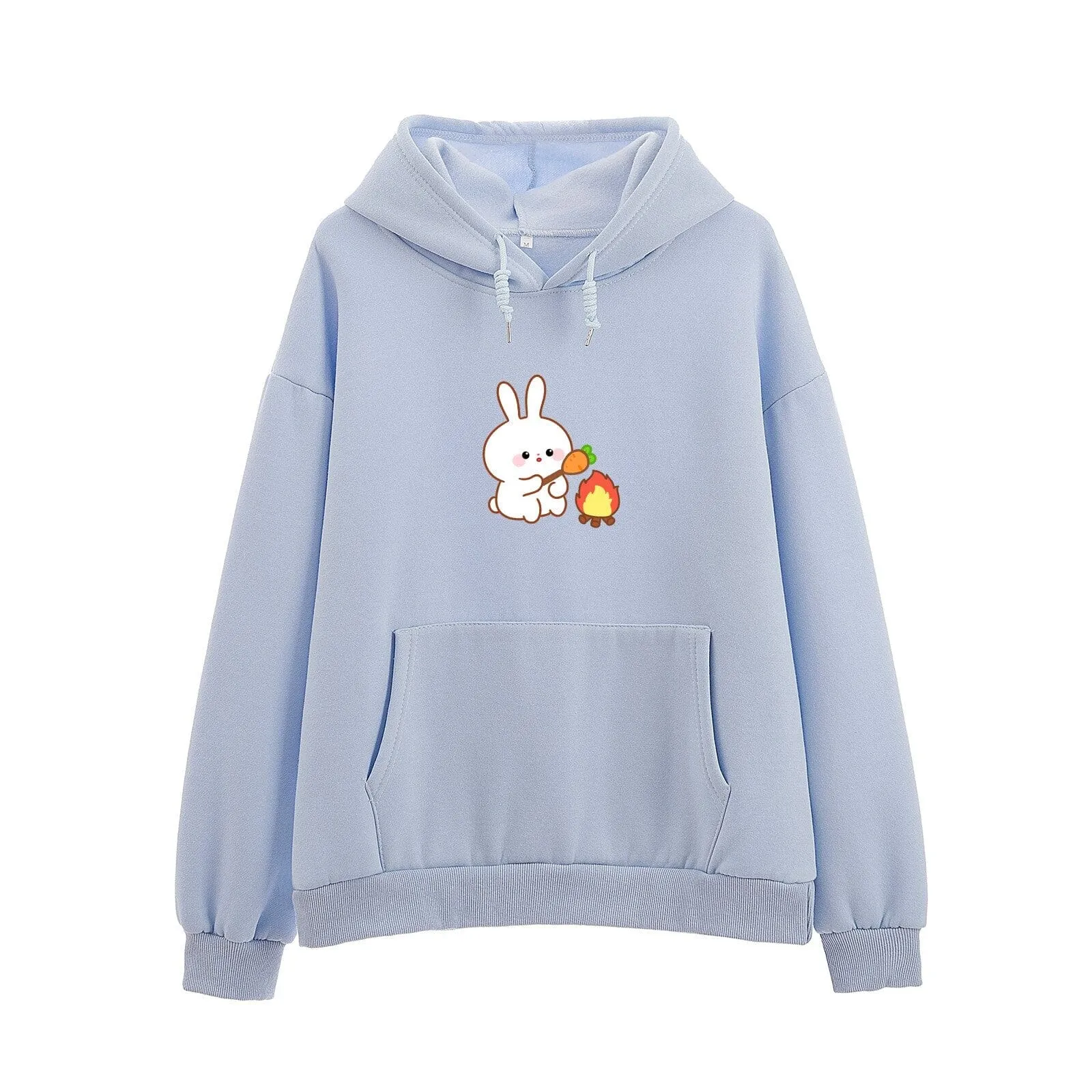 Camping Bun Bun the Bunny Soft Hoodie