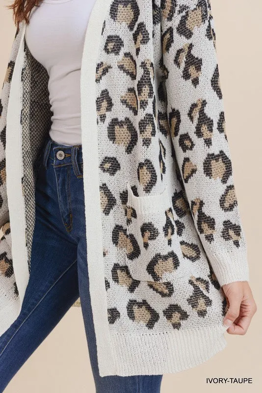 Cheetah Cardigan