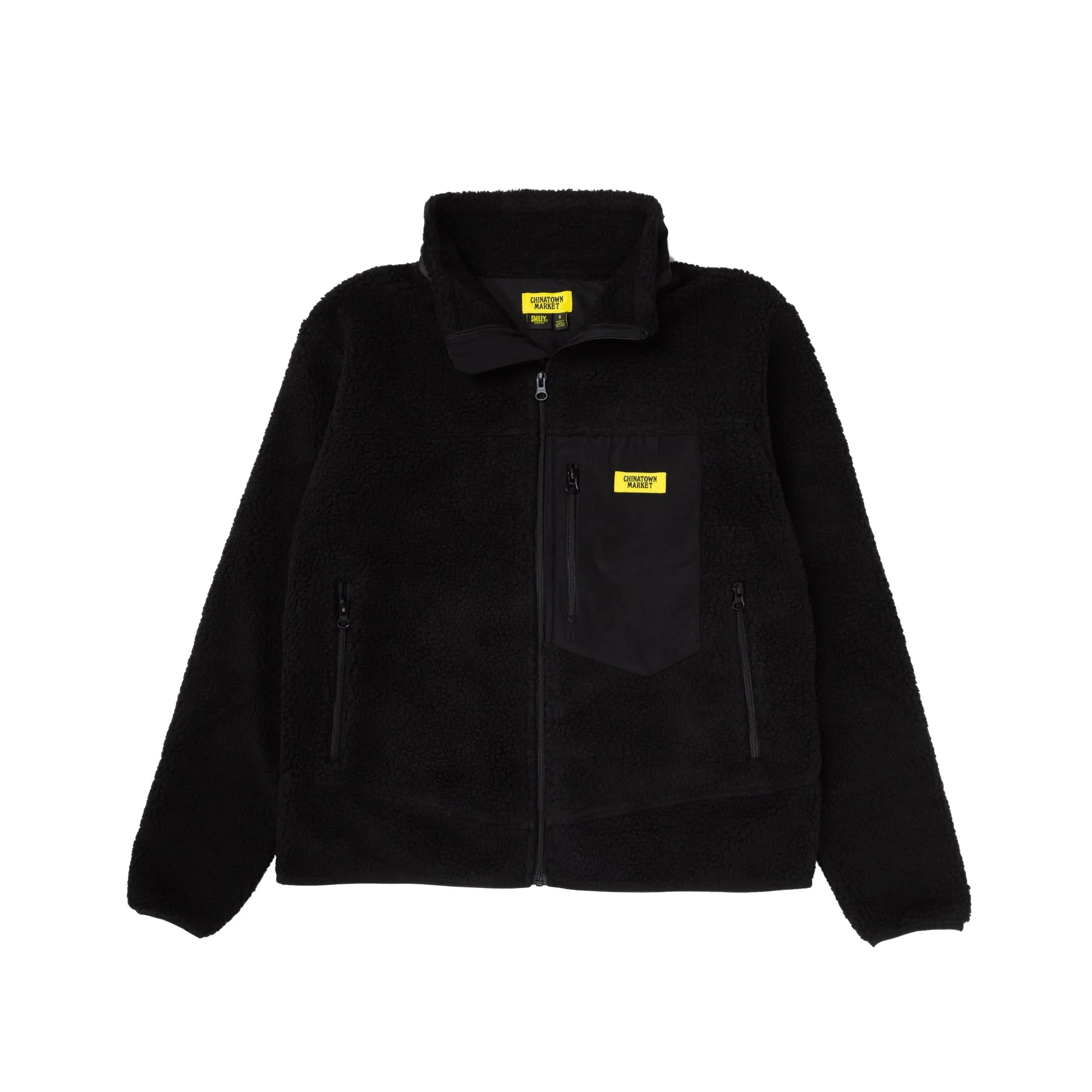 Chinatown Market Smiley Sherpa Jacket [CTMH-PFJK]