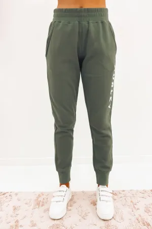 Colide Track Pant Washed Army