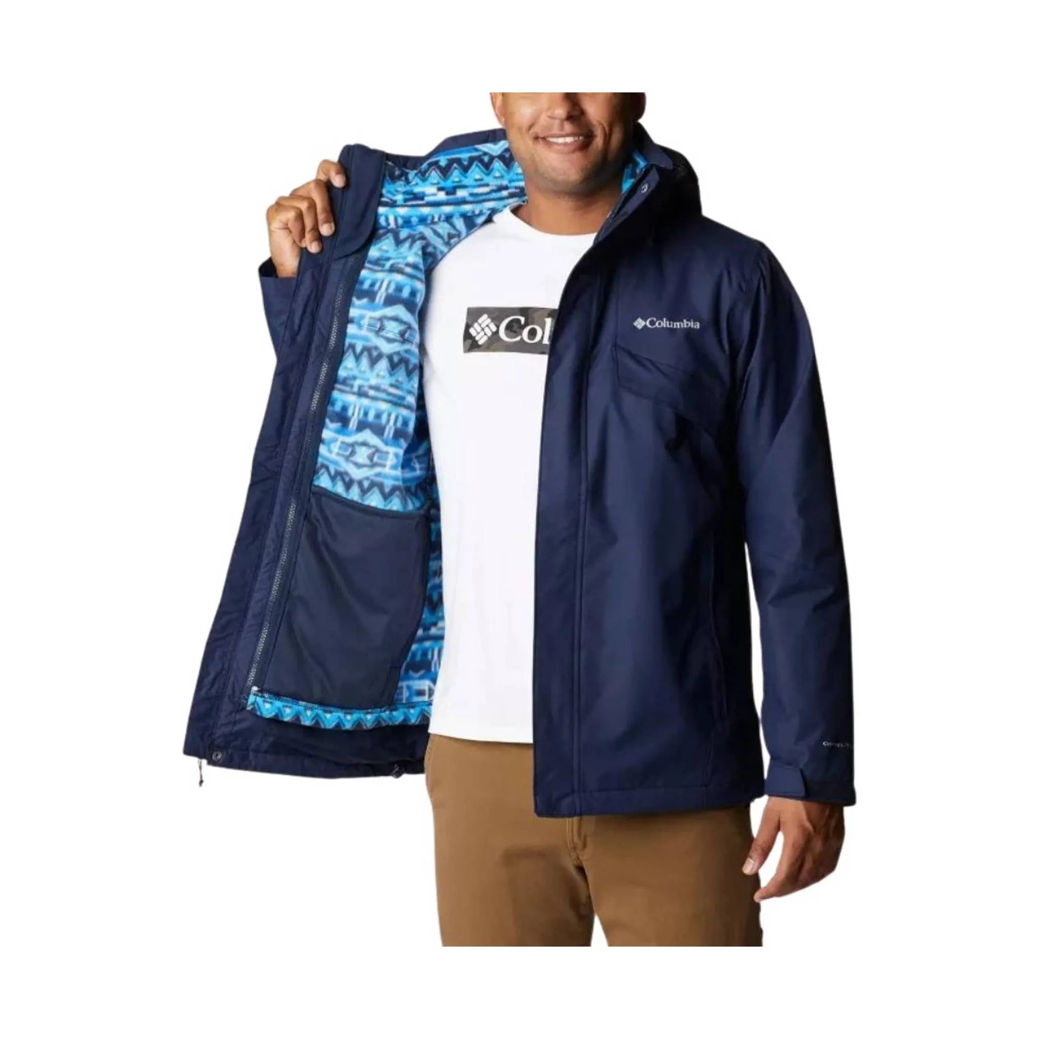 Columbia Men's Bugaboo II Fleece Jacket - Collegiate Navy FINAL SALE