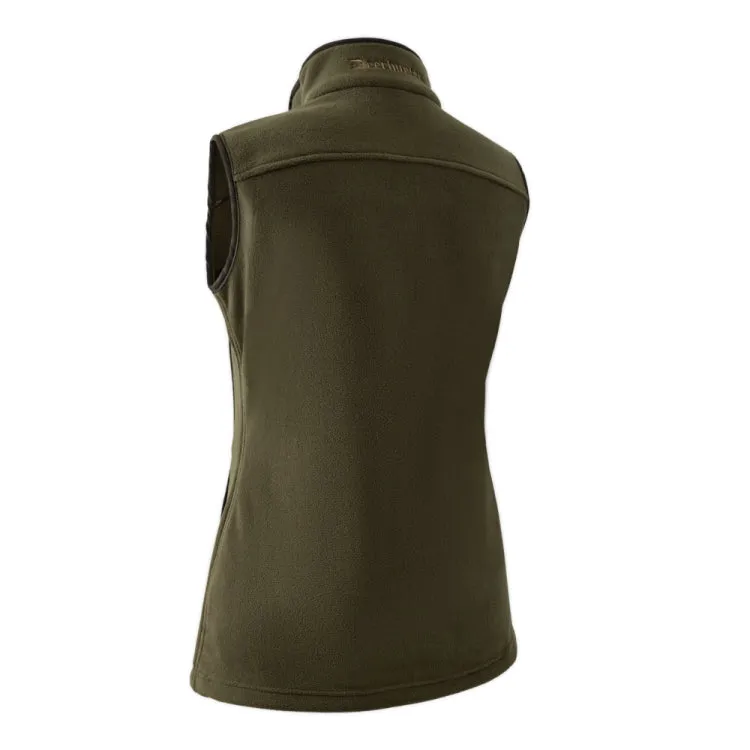 Deerhunter Ladies Eagle Fleece Waistcoat - Tarmac Green