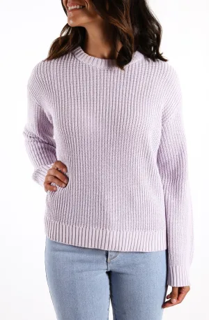 Everyday Knit Sweater Purple