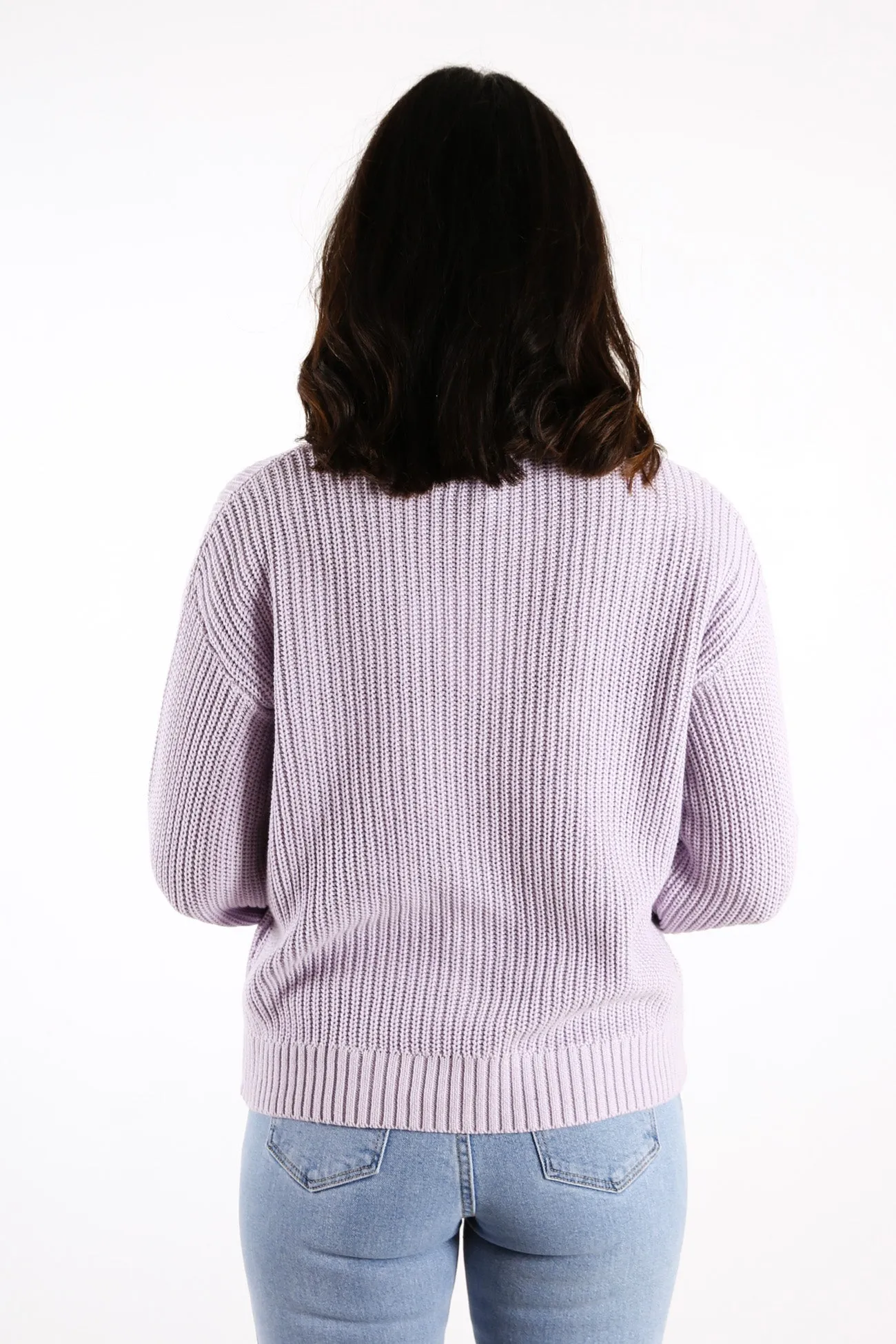 Everyday Knit Sweater Purple