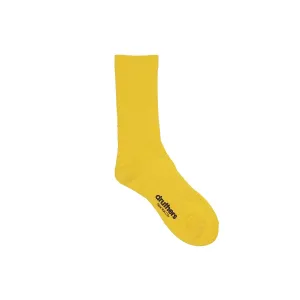 EVERYDAY ORGANIC COTTON CREW SOCK - CANARY