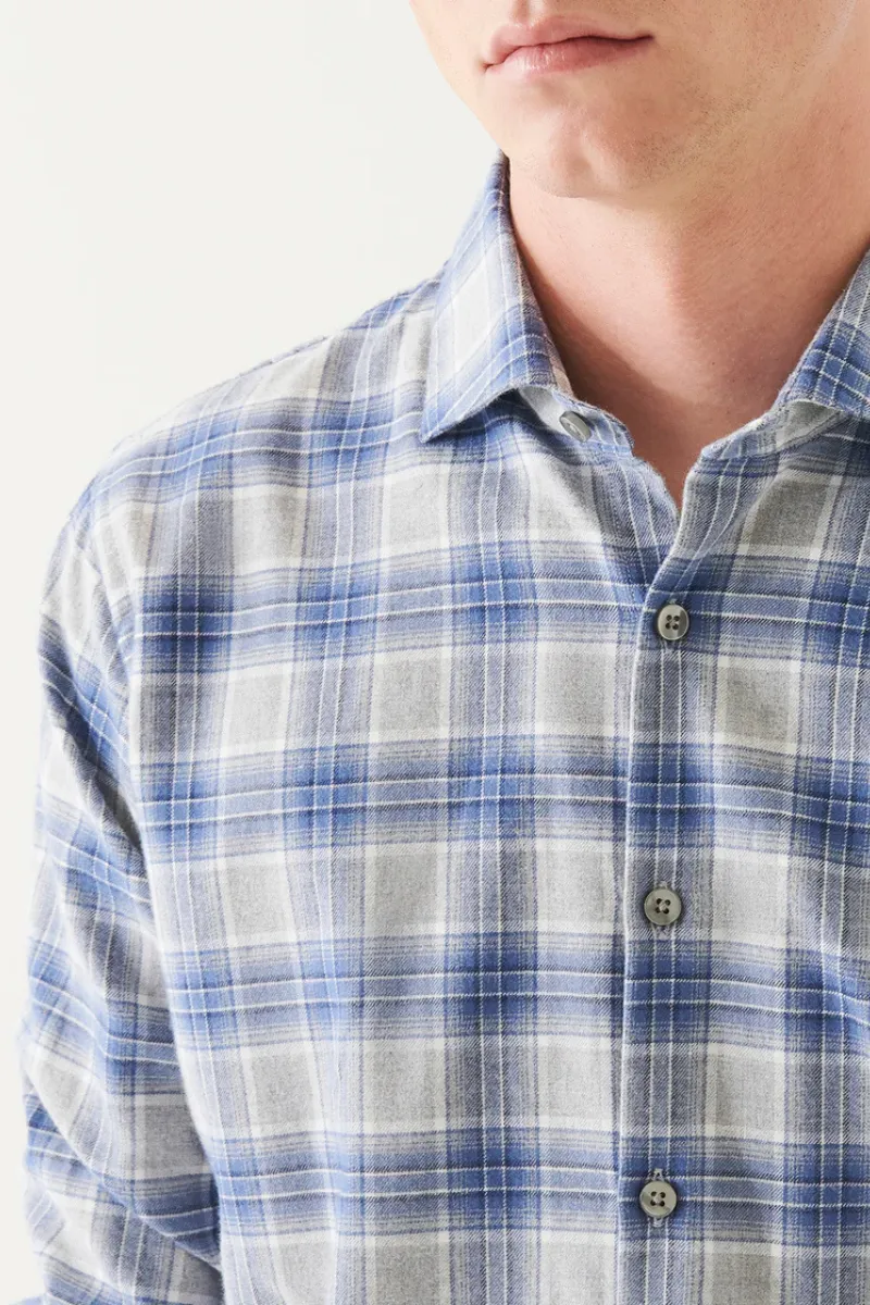 Flannel Plaid Button Up Shirt