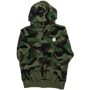 Fox Racing Camo Pack Fleece Zip Hoodie Green