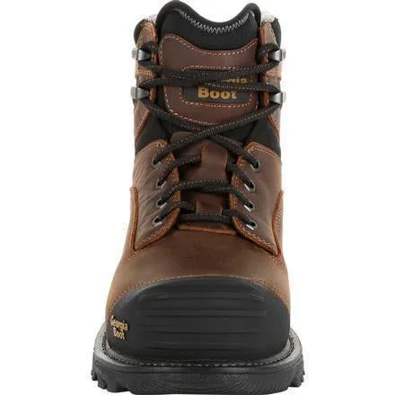 Georgia Men's Rumbler 6" Comp Toe WP Work Boot - Brown - GB00284