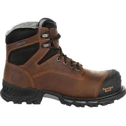 Georgia Men's Rumbler 6" Comp Toe WP Work Boot - Brown - GB00284