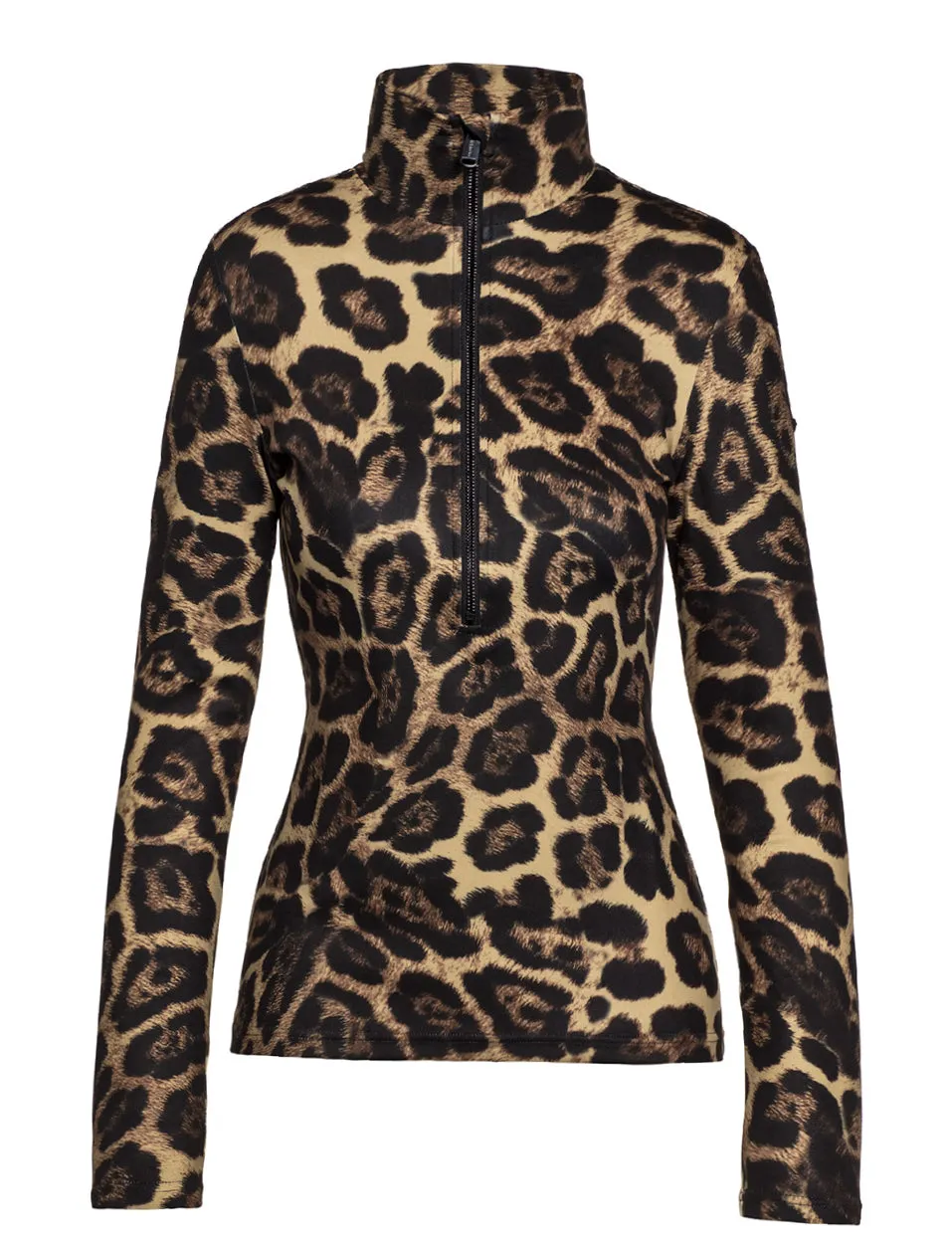 Goldbergh Leona Ski Base Layer/Pully in Jaguar Print