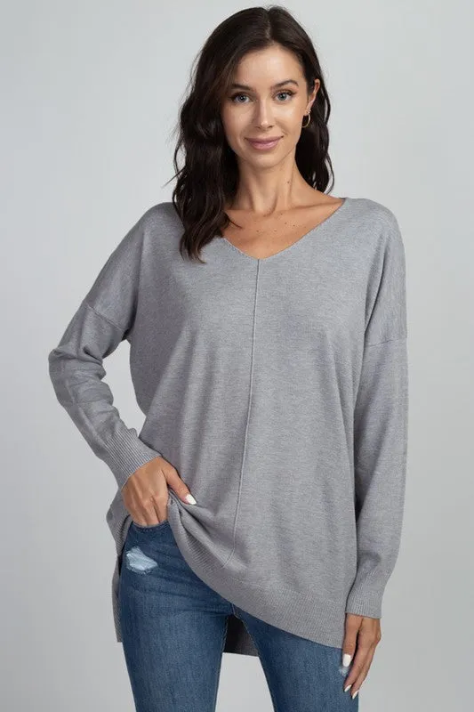 Grey Sweater - T922