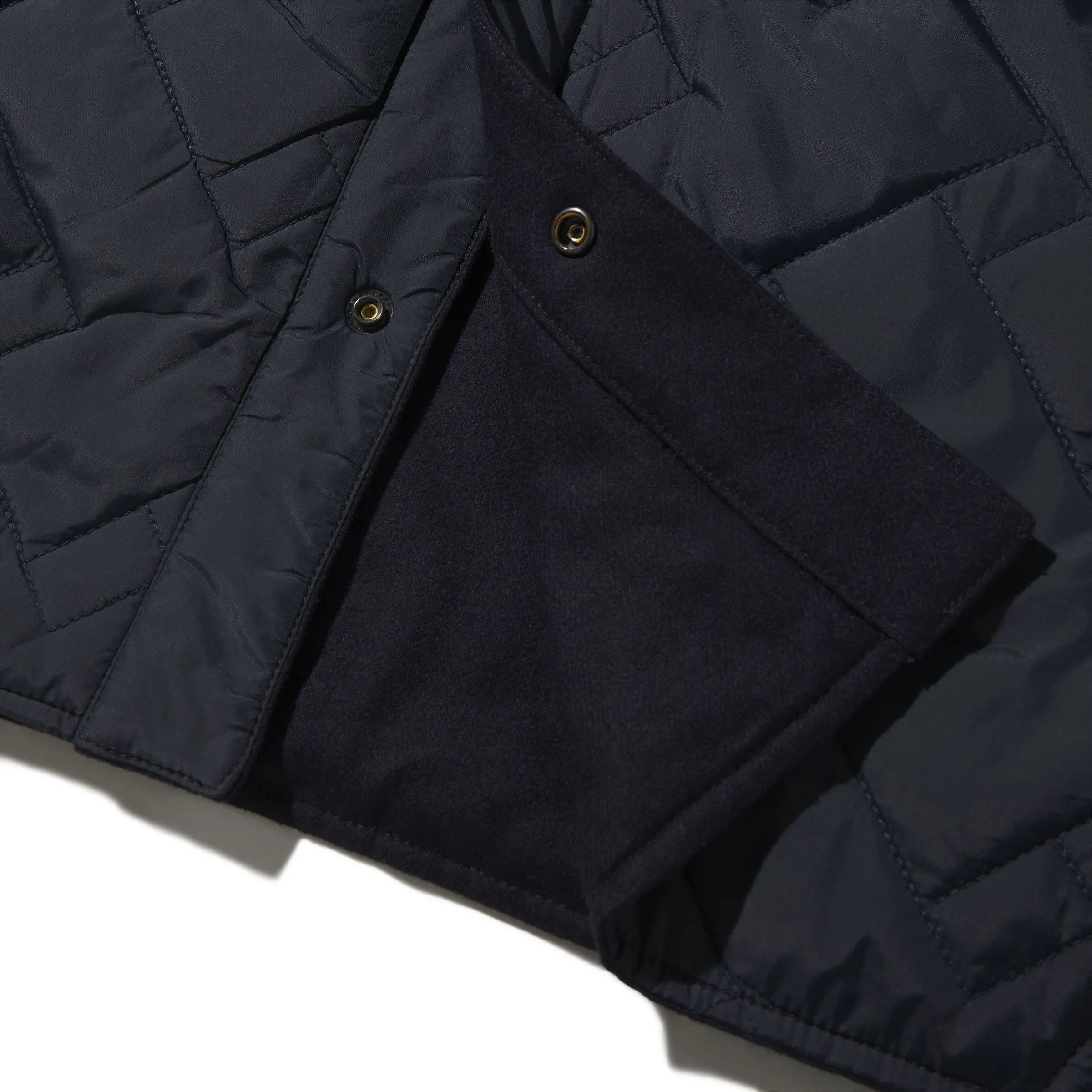 Insulated Reversible Shirt Jacket - Navy