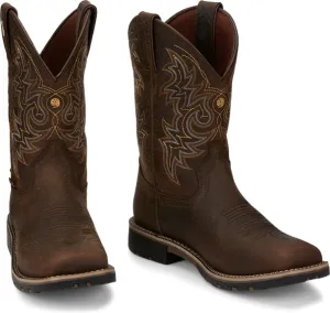 Justin Fireman 11" Waterproof Western Work Boot