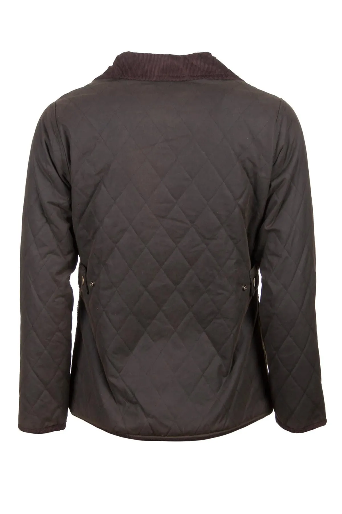 Ladies Diamond Quilted Wax Jacket