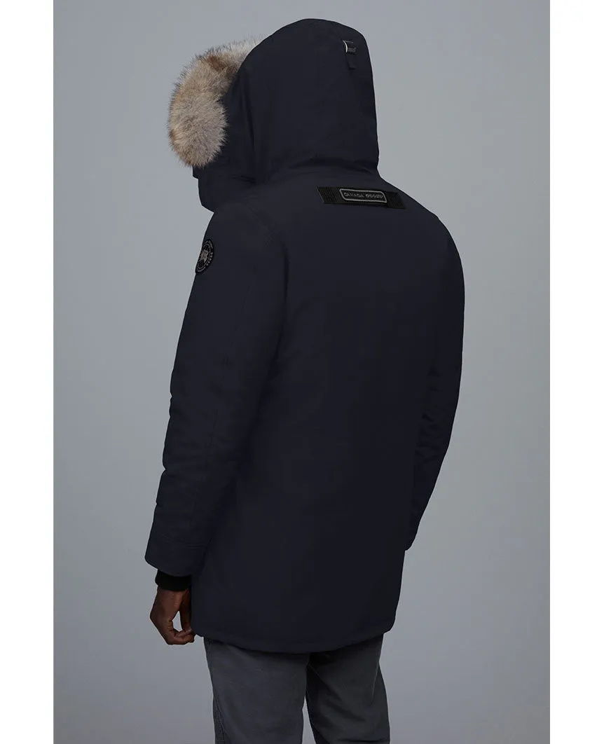 Langford Parka Black Disc Mens Navy