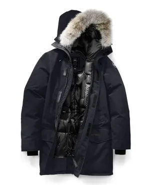 Langford Parka Black Disc Mens Navy