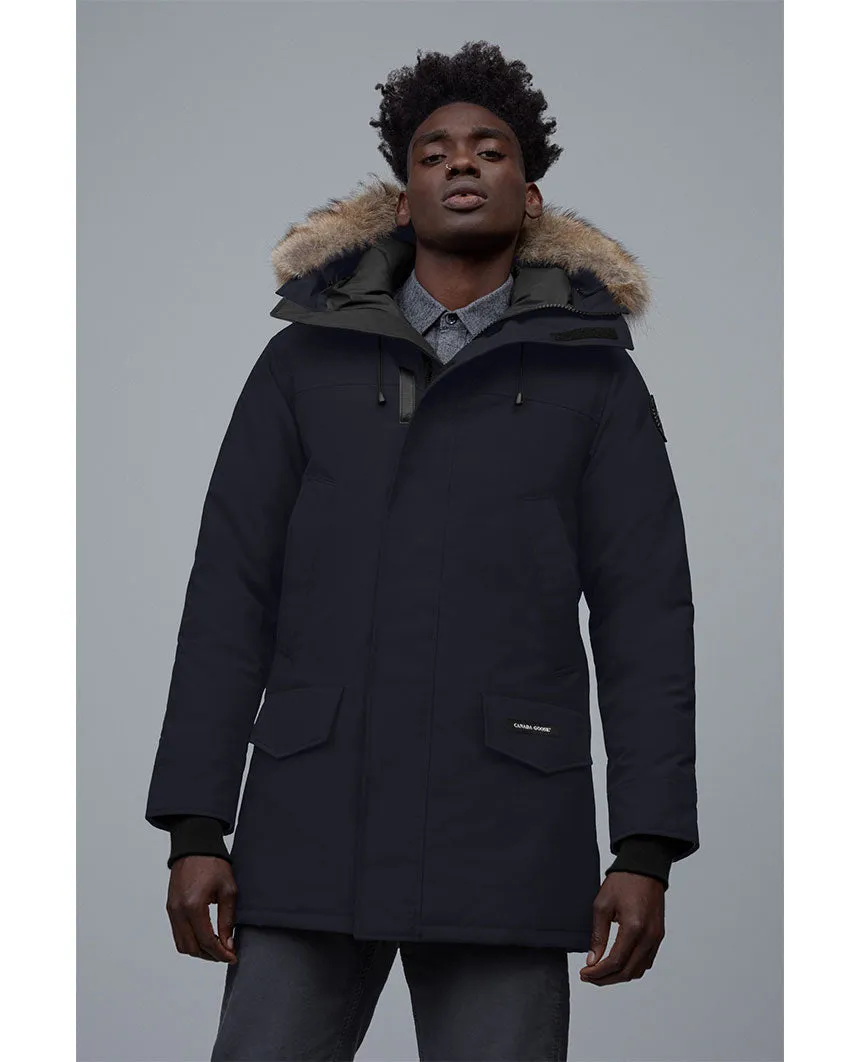 Langford Parka Black Disc Mens Navy