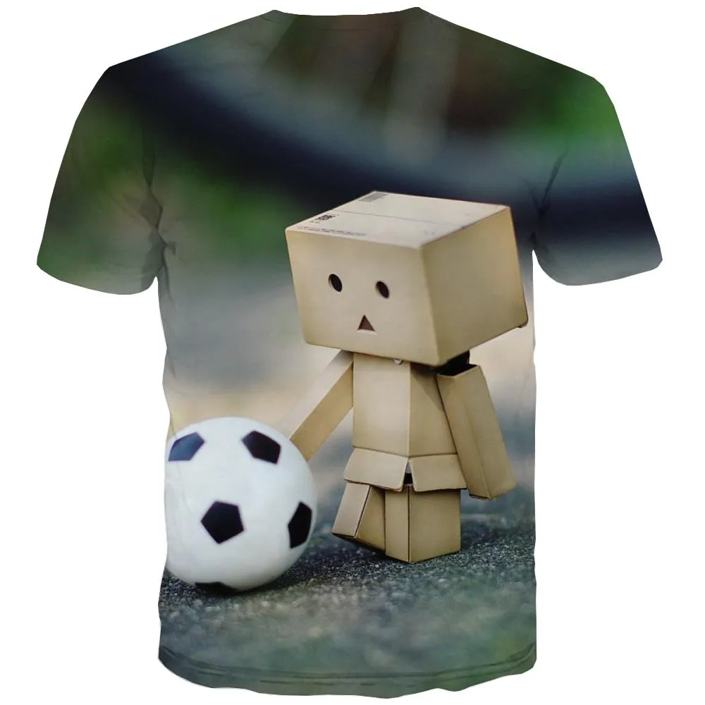 Lawn T shirts Men Football Tshirts Cool Athletics T-shirts Graphic Stadium T shirts Funny