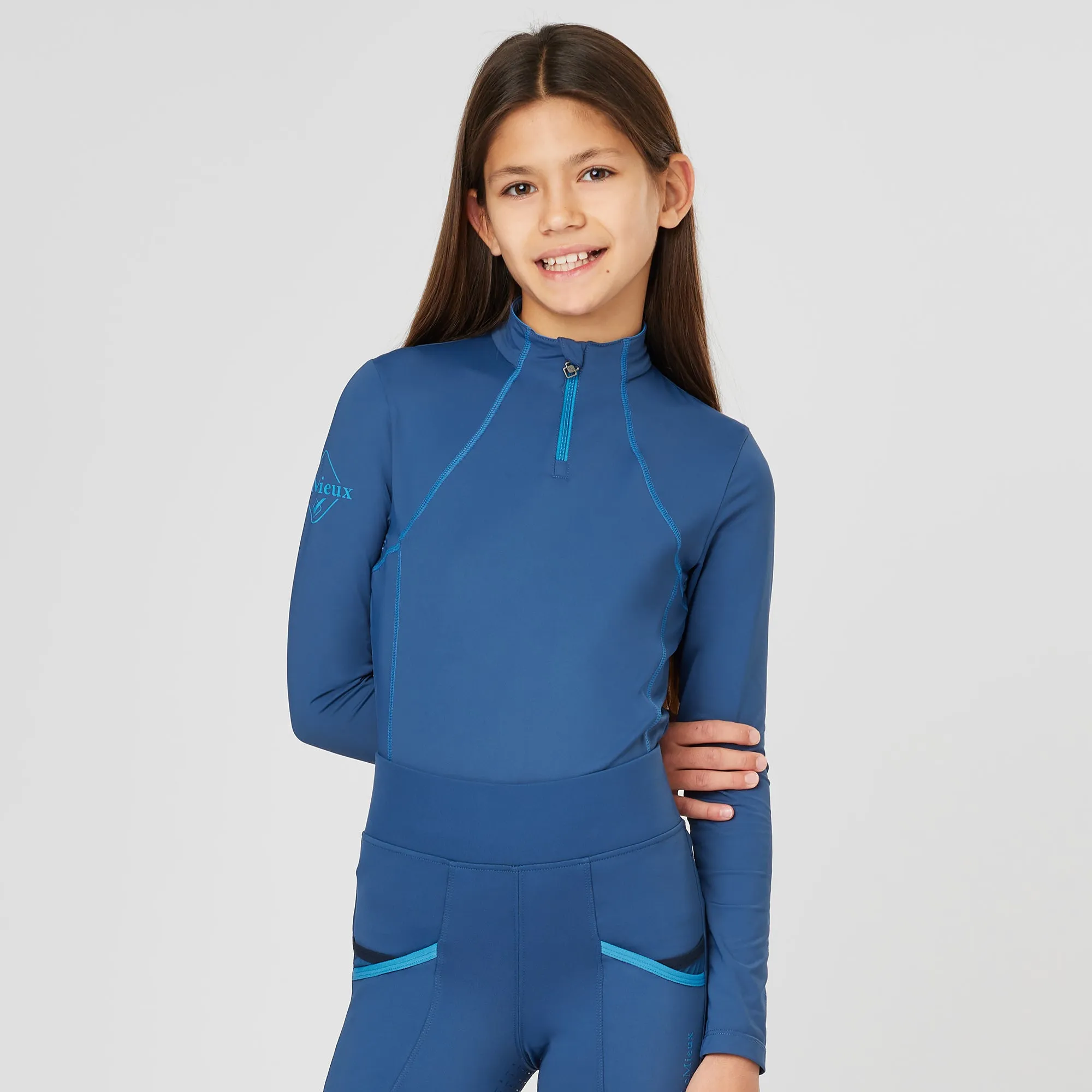 Lemieux Young Rider Base Layer - Atlantic