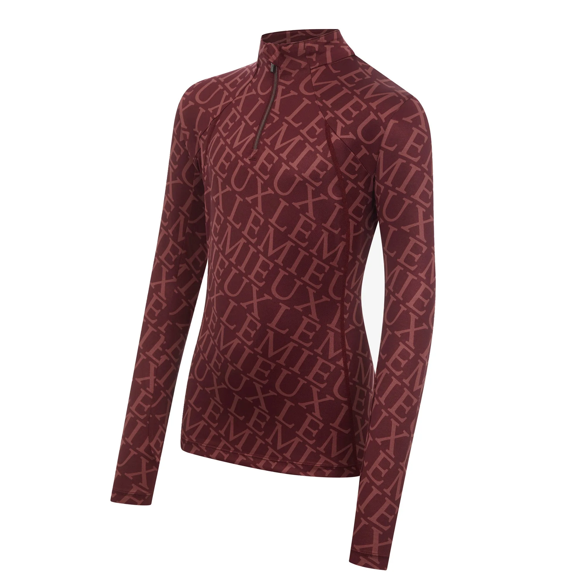 Lemieux Young Rider Fleur Base Layer - Merlot