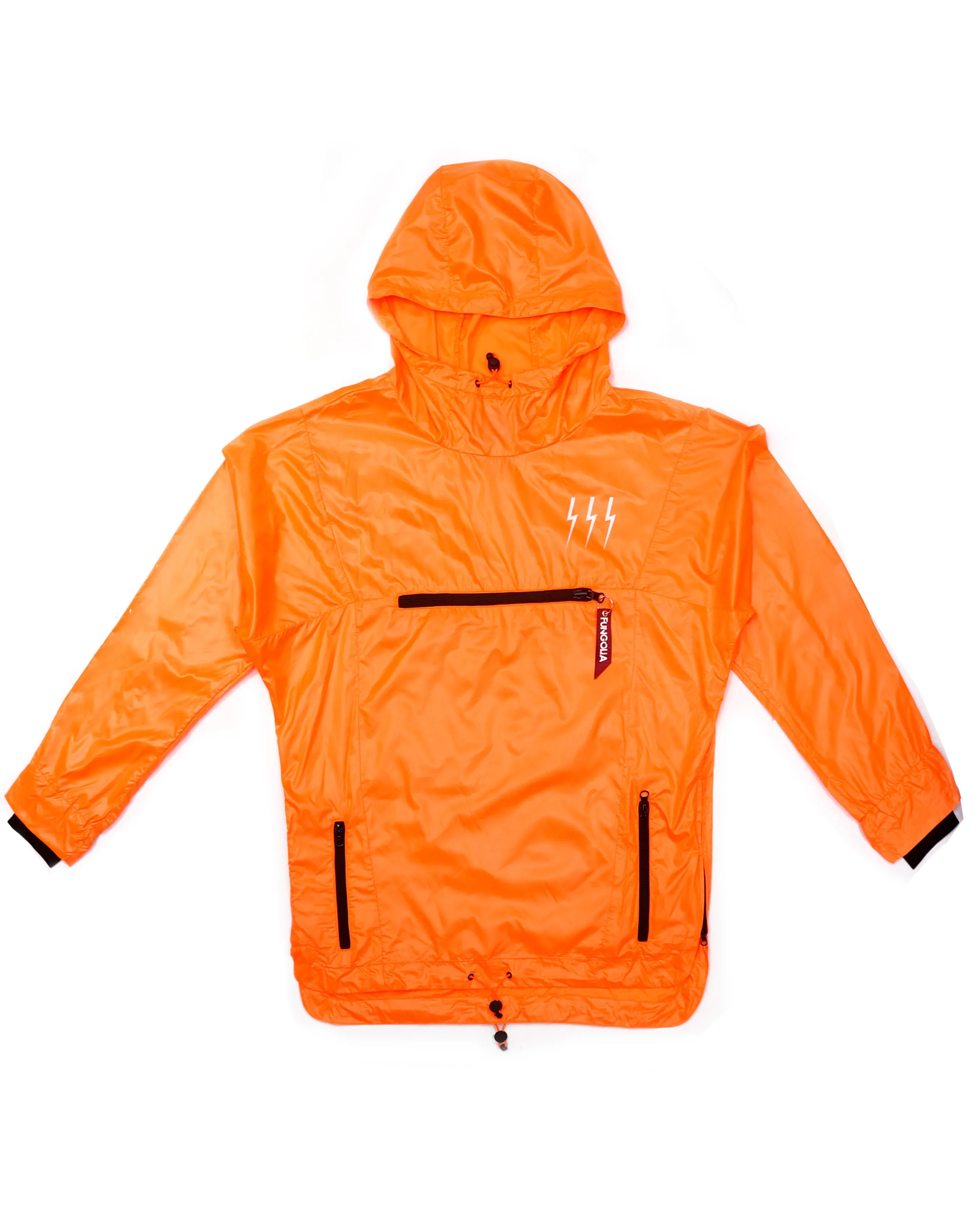 <A 000a001y5a02> Fungolia Packable Windbreaker (Orange)