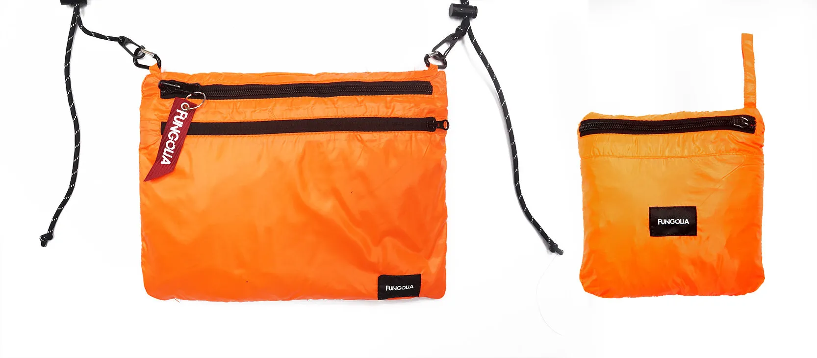 <A 000a001y5a02> Fungolia Packable Windbreaker (Orange)