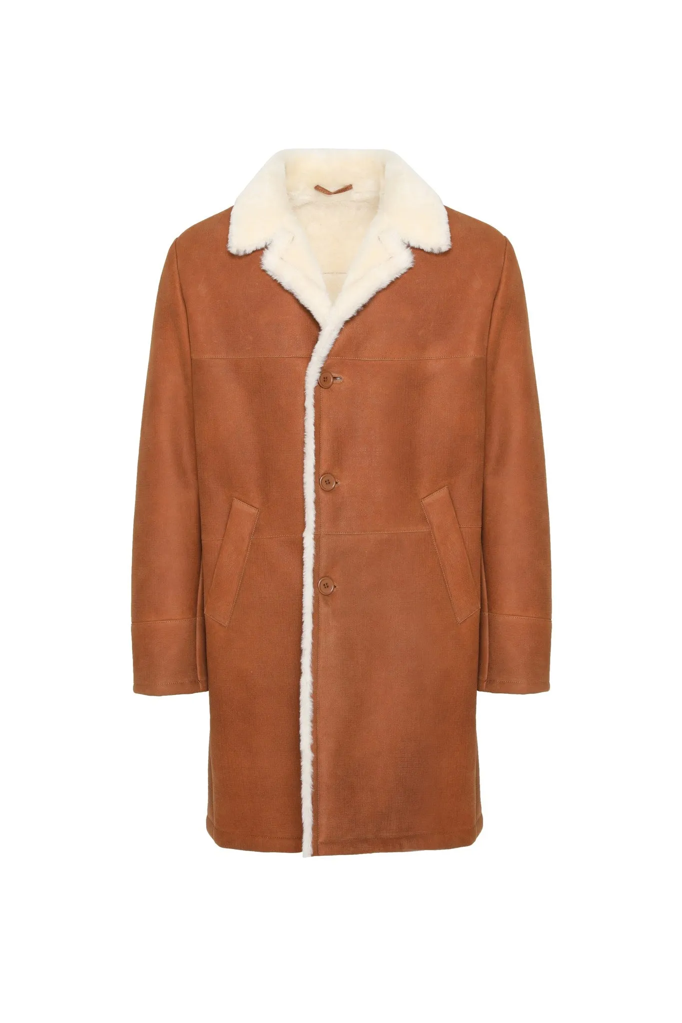 Men's Merino Shearling Lamb Short Coat