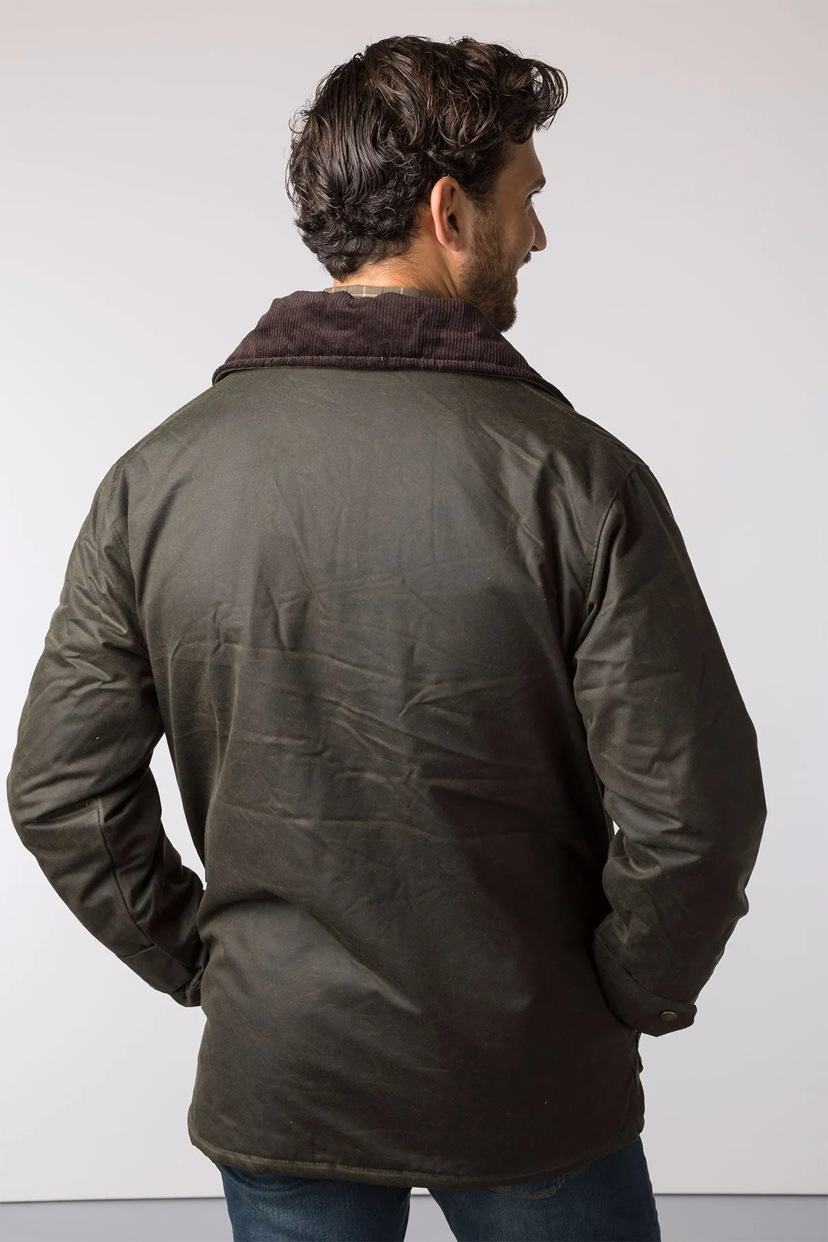 Men's Padded Wax Jacket - Stamford