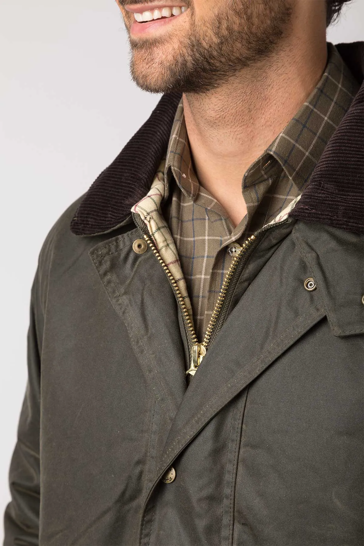 Men's Padded Wax Jacket - Stamford