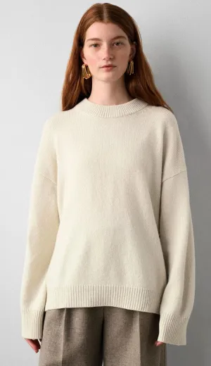 Merino Cashmere Cozy Crewneck