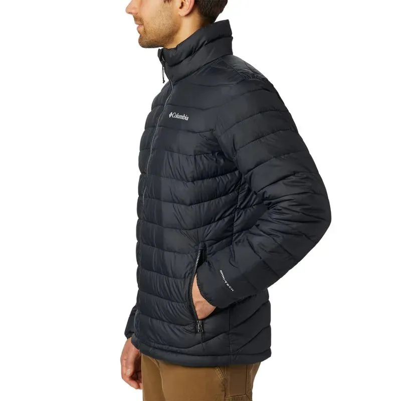 Parka Hombre Powder Lite Negro Columbia