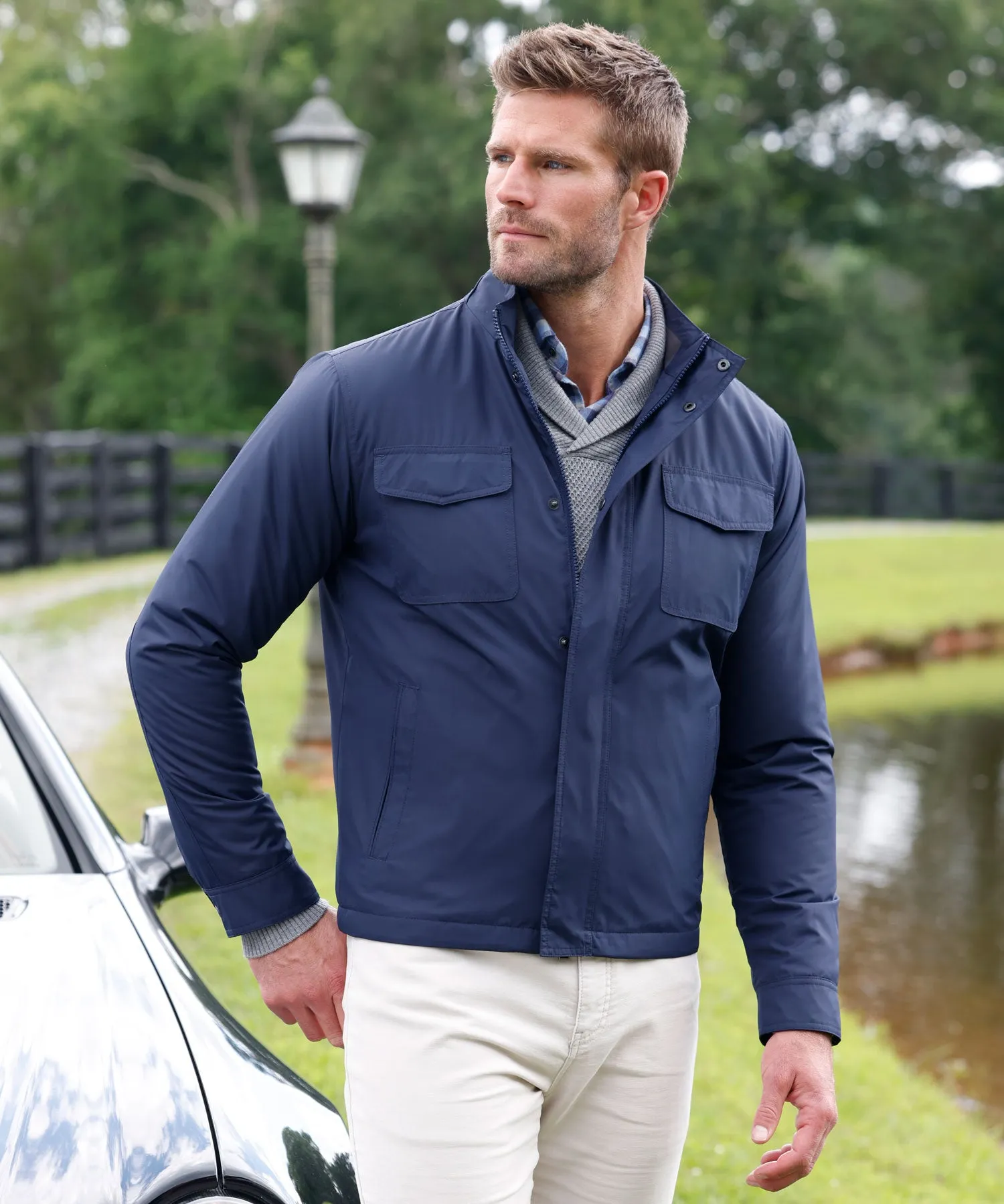 Peter Millar Norfolk Bomber Jacket