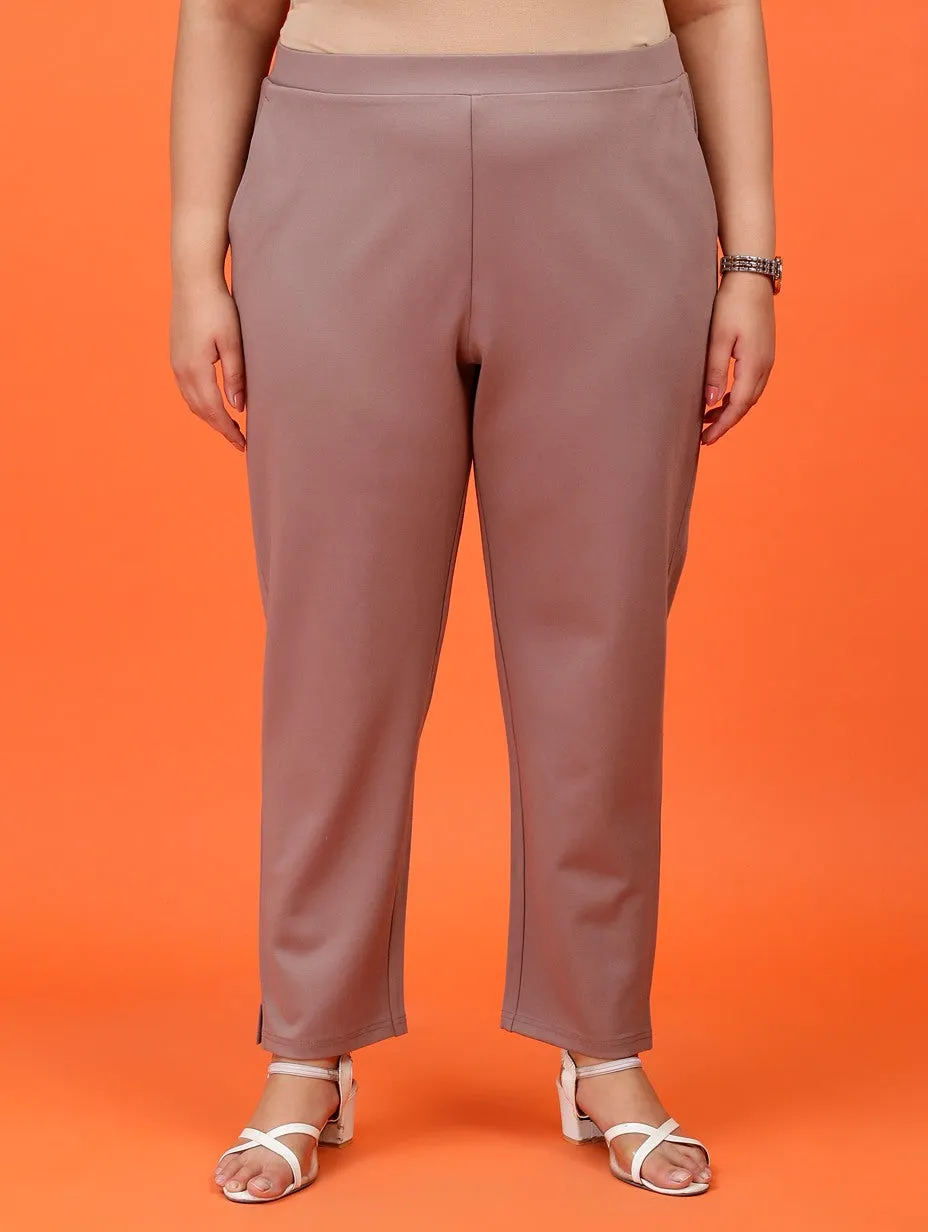 Plus Size Women Cigarette Pants