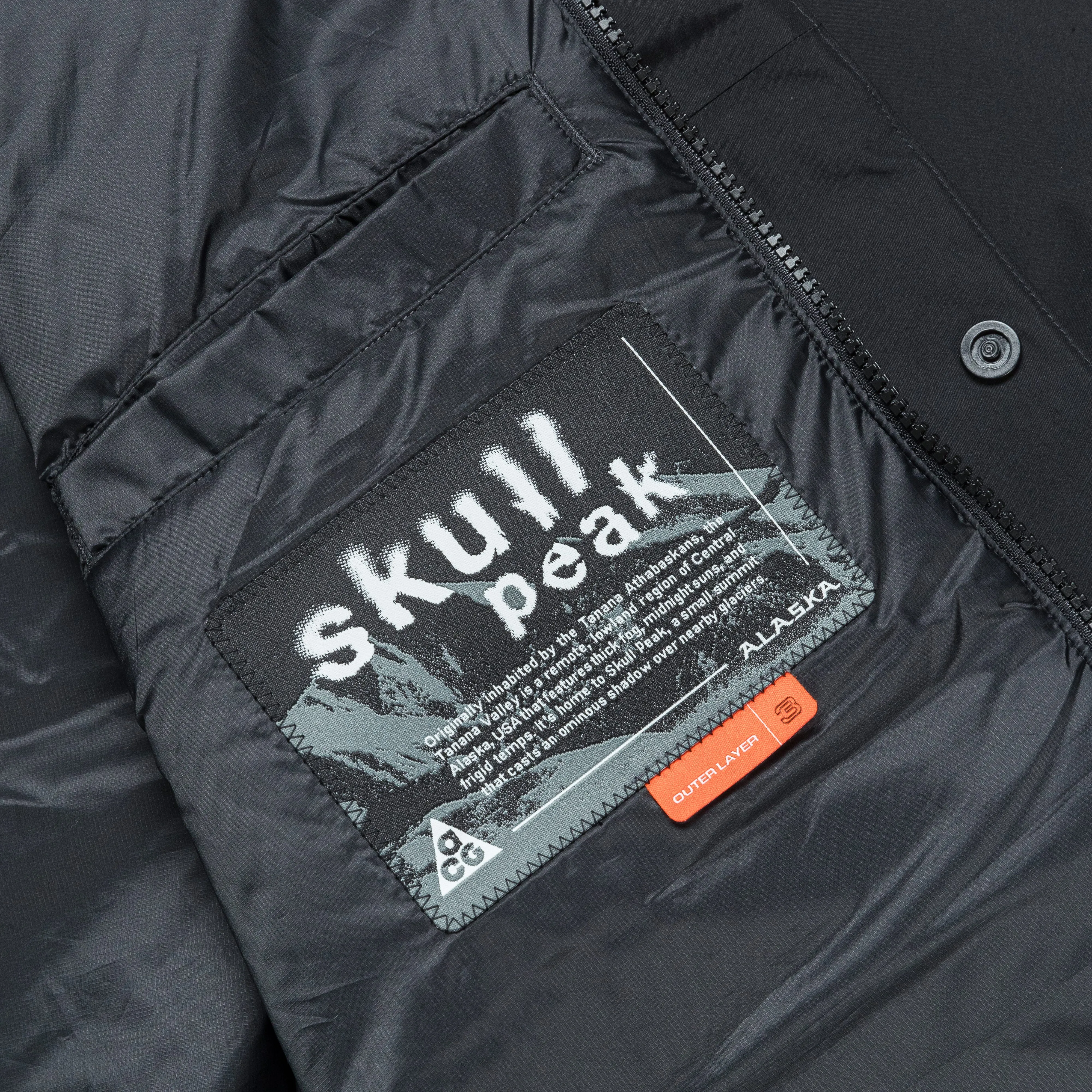 PrimaLoft 'Skull Peak' Jacket - Black/Anthracite-Summit White