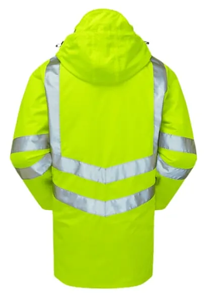 PULSAR Hi Viz Unlined Waterproof Storm Coat-P421