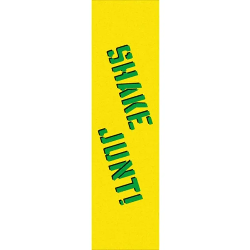 Shake Junt 9" x 33" Yellow/Green Skateboard Grip Tape