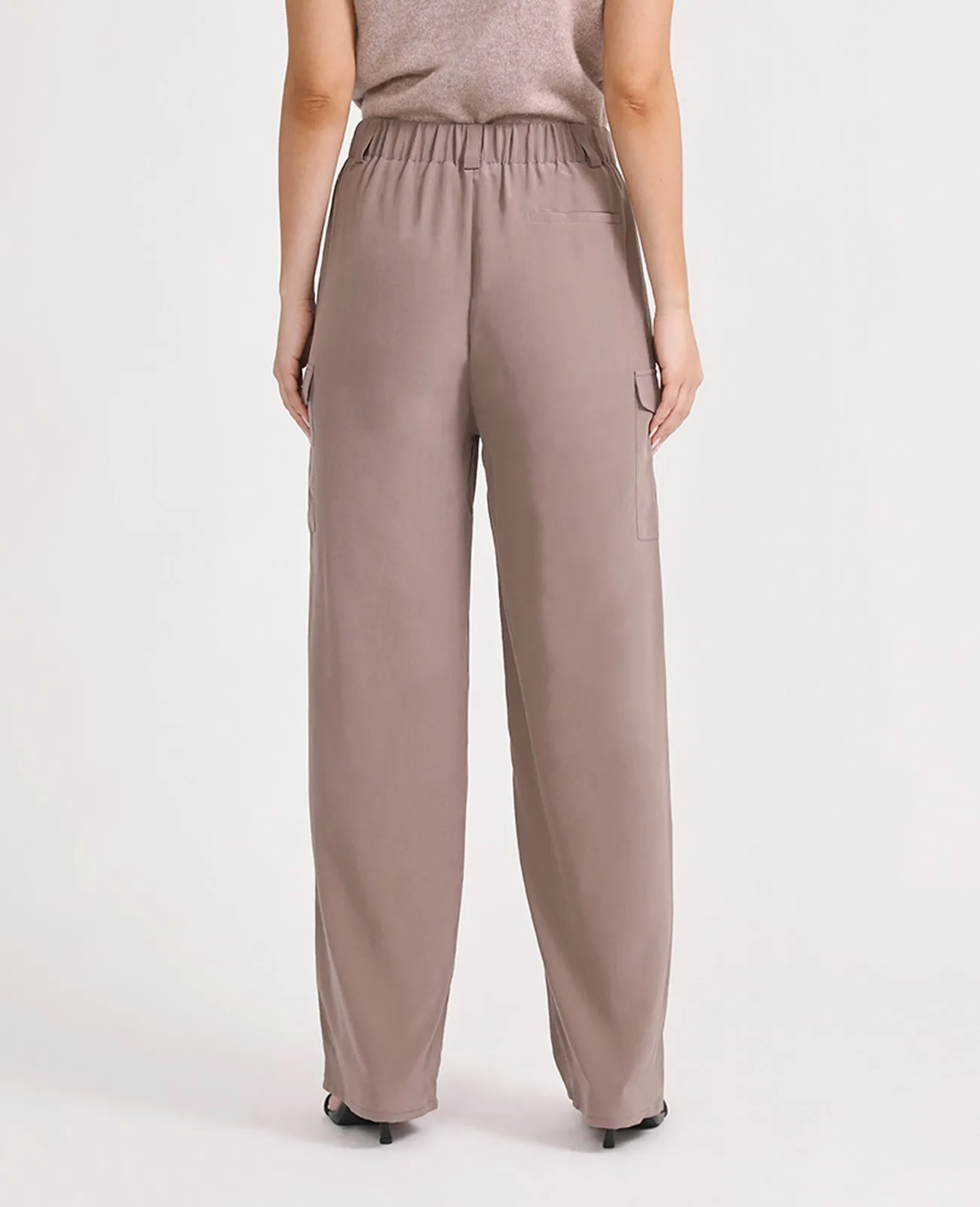 Silk Cargo Pant