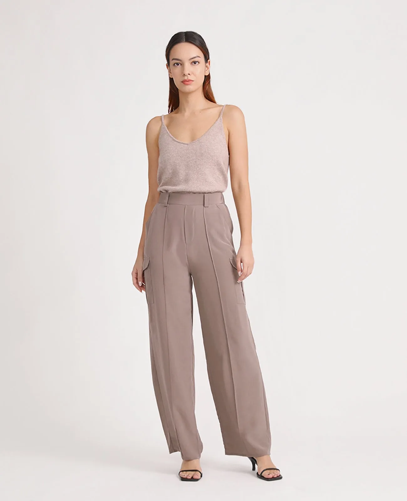 Silk Cargo Pant