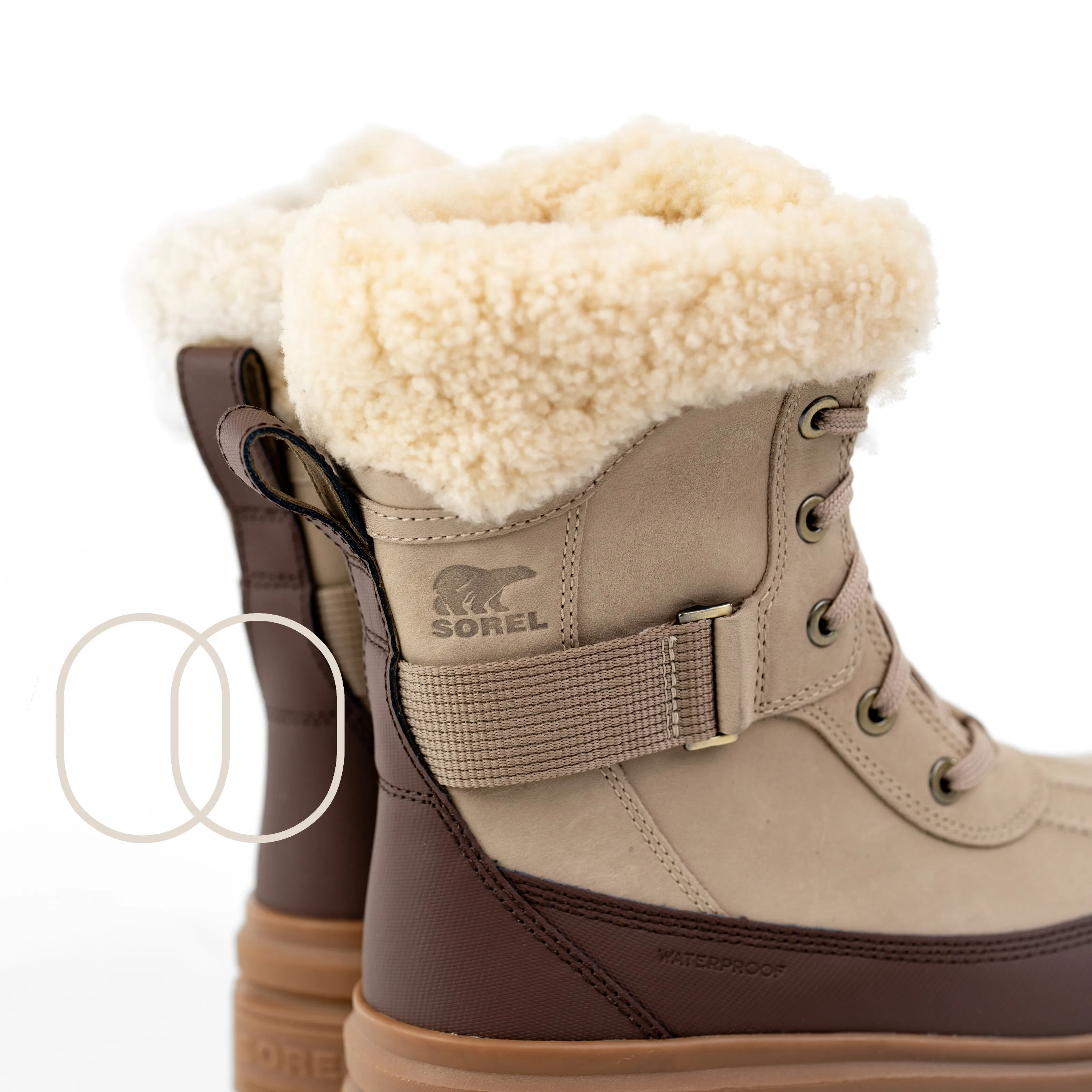 SOREL TORINO™ V PARC Waterproof Snow Boot in Taupe